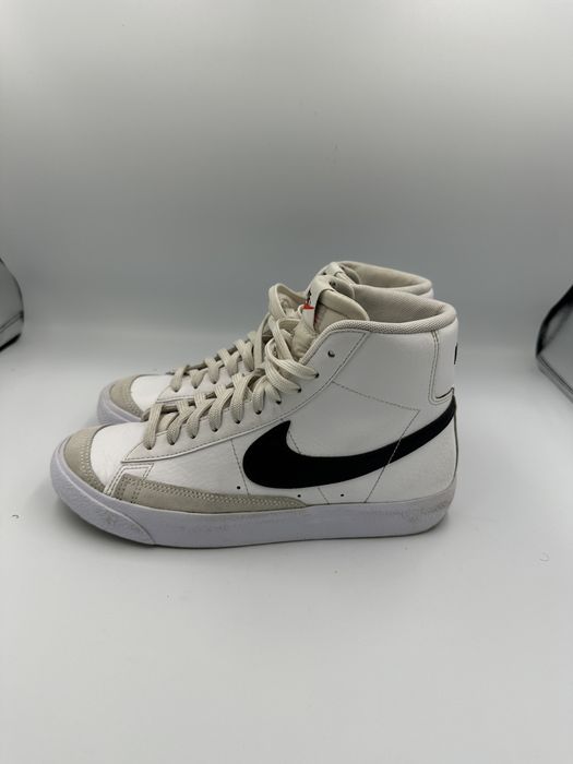 Sneakersy trampki skórzane wysokie Nike Blazer Mid 38,5