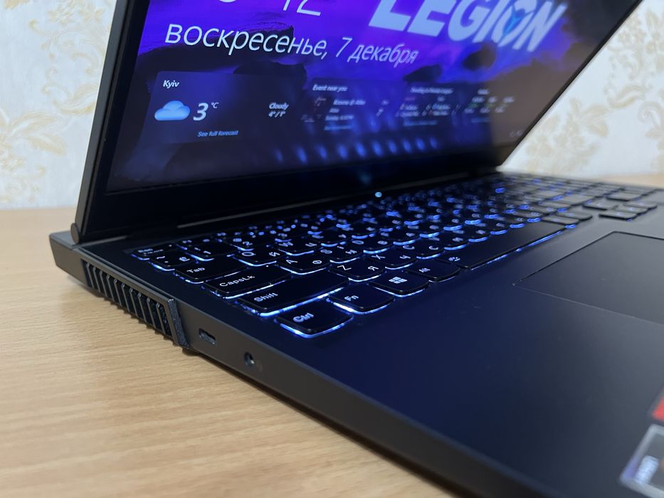 Новий!165hz! Rtx 3070(130w)Lenovo legion 5 r7-5800/ssd/ddr4 16gb