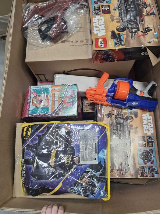 Palety z Zabawkami-Zwroty Konsumenckie-Znane Marki-LEGO/MATTEL/VTech