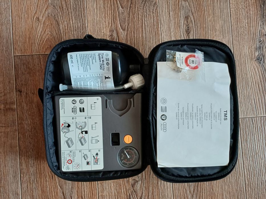 Компресор для шин з гелем