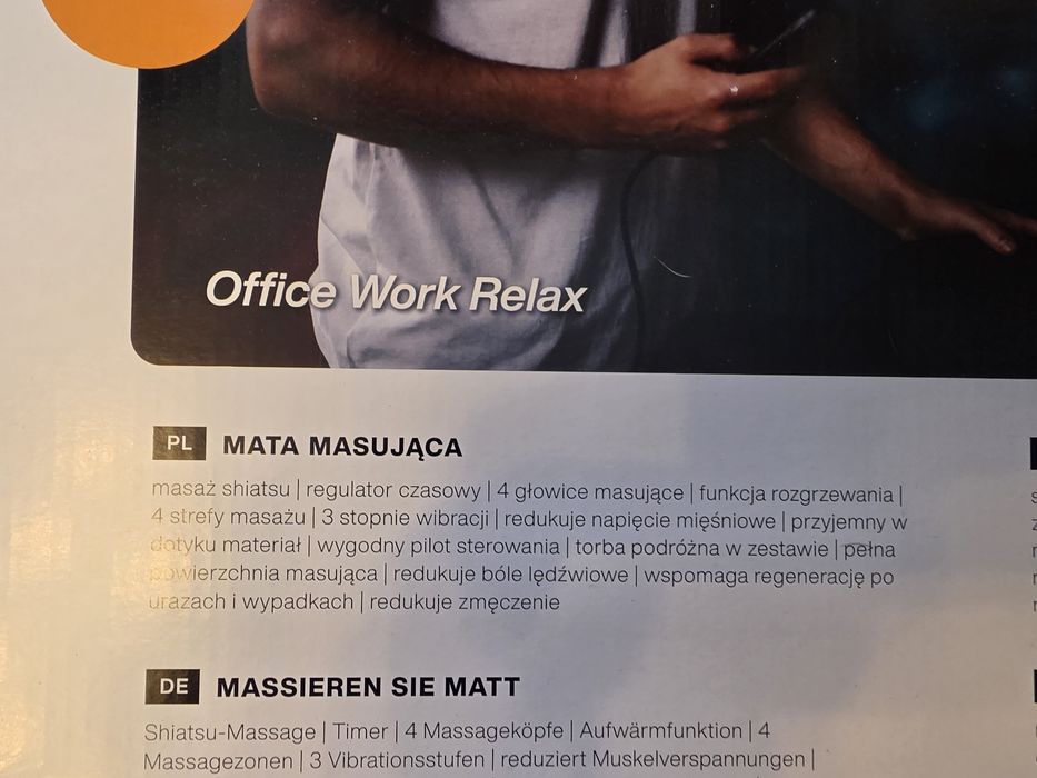 Mata masująca MEDIVON Cosy Shiatsu