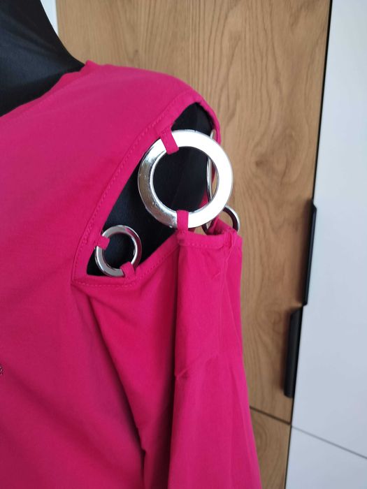 Bluza bluzka damska 46 turecka z klasą tył dłuższy Freestill lampas