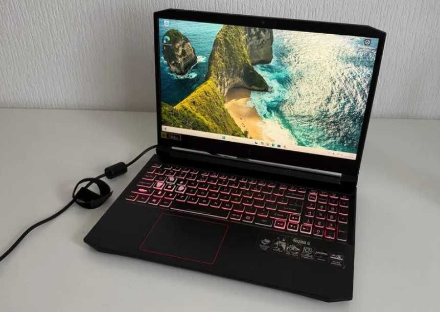 Acer NITRO 5 i7-10750H RTX2060 FullHD 144Hz 15,6" Dobry stan Laptop Gamingowy uszkodzony