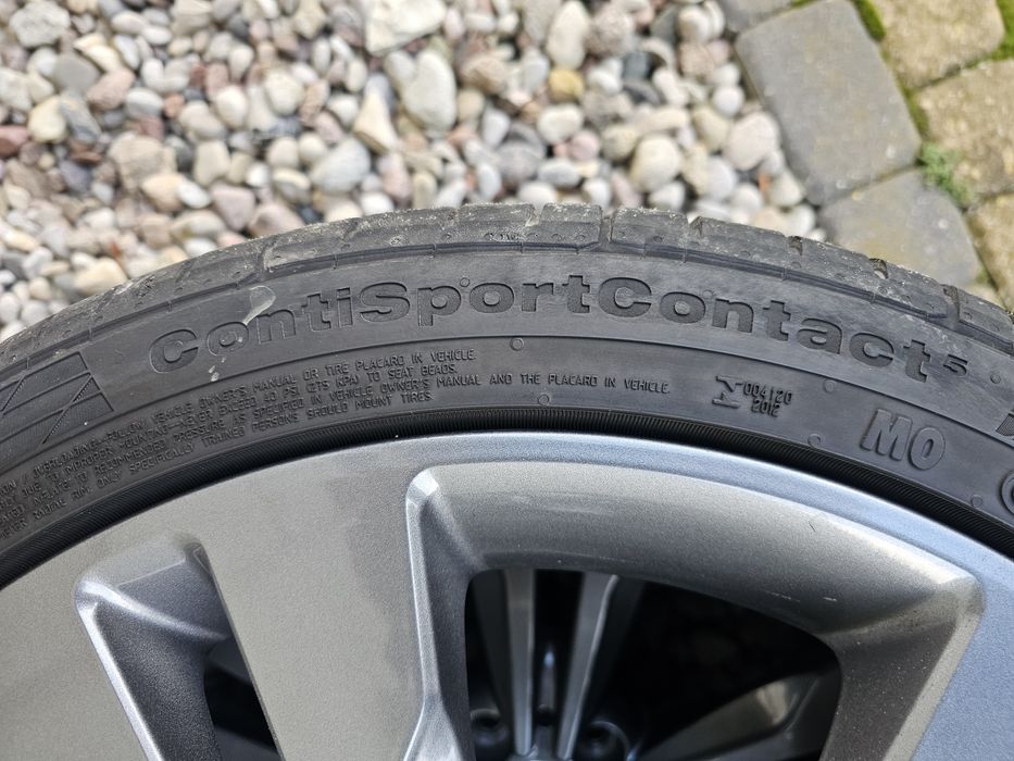 Koła Mercedes 5x112 ET52 7,5J Felgi i Opony LATO.