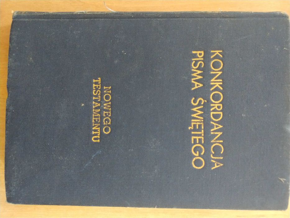 Konkordancja pisma świętego Nowego Testamentu 1955 r