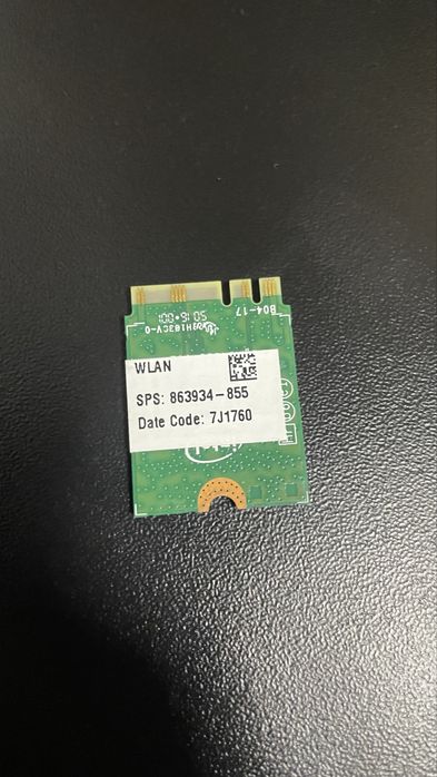 Модуль Wi-Fi + Bluetooth для ноутбука  Intel 3168NGW для HP