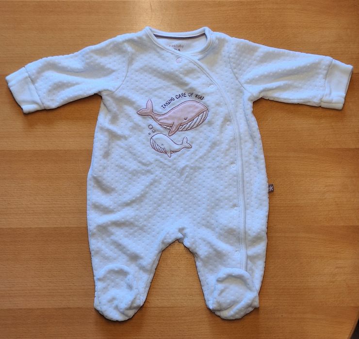 Ciepły pajacyk r. 56 C&A