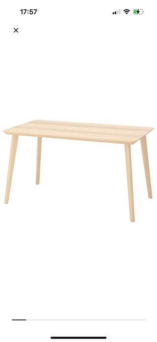 Stół ikea lisabo