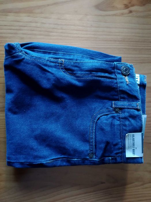 (NOVO, PORTES GRÁTIS) Calças de Ganga Azuis "Regular Fit" - 13-14 anos