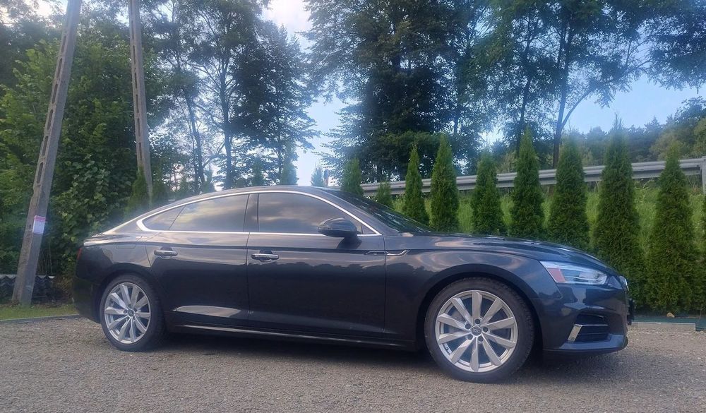 Audi A5 Sportback Audi A5 F5 2.0 tfsi 2018r. 252KM Quatro Virtual cocpit, android auto.