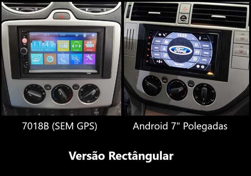Rádio 2DIN • FORD C-Max S-Max Kuga Galaxy Fusion Mondeo • Android GPS