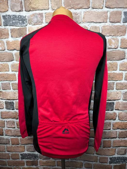 More mile rowerowa bluza longsleeve ze stójką z dłuższym tyłem s