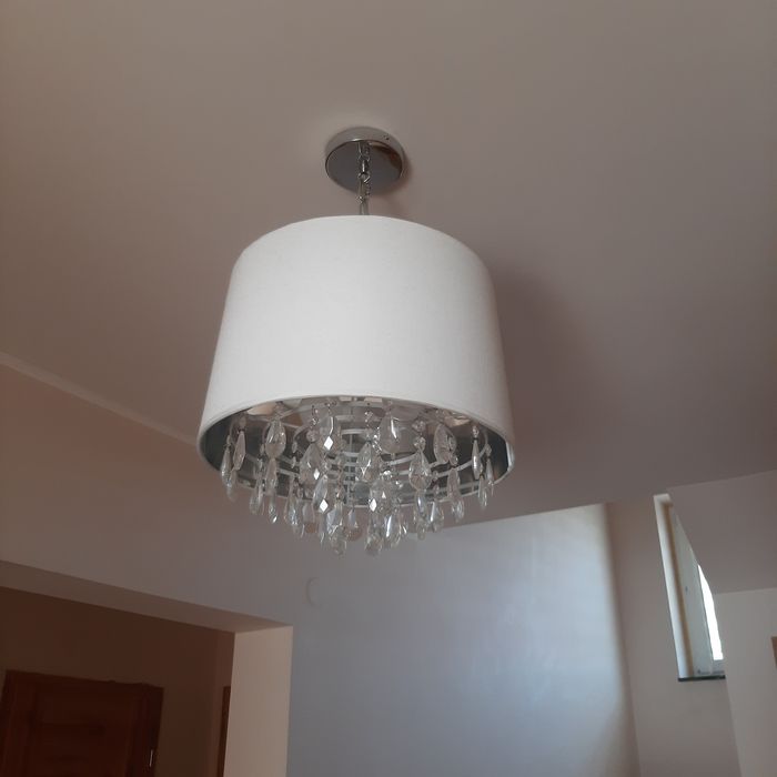 Lampa sufitowa wisząca 2xE27 4 sztuki, stan bardzo dobry