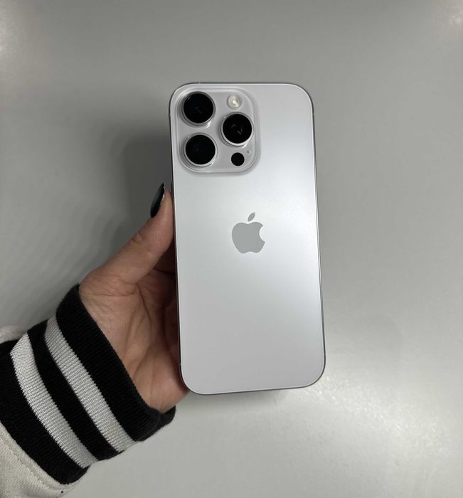 White Titanium iPhone 16 Pro 128GB/92% kondycji baterii/stan premium/GWARANCJA 24MSC/WOLA PARK