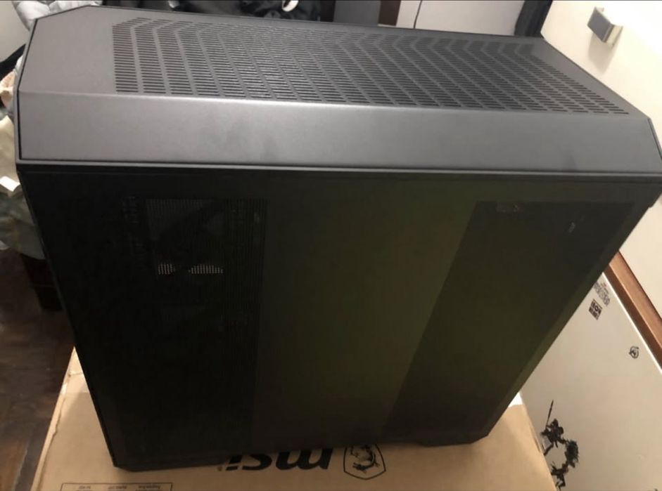 Gabinete gamer msi mag pano m100r