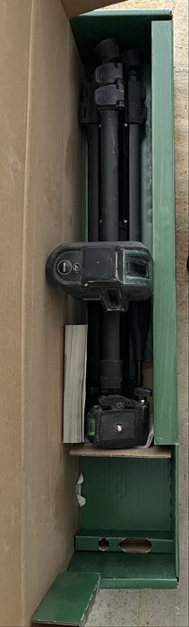Laser krzyżowy bosch advancedlevel 360 ze statywem