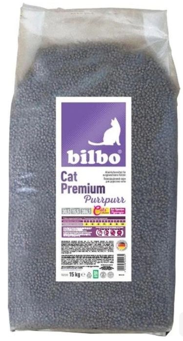 корм для котов Bilbo Purr purr 15кг