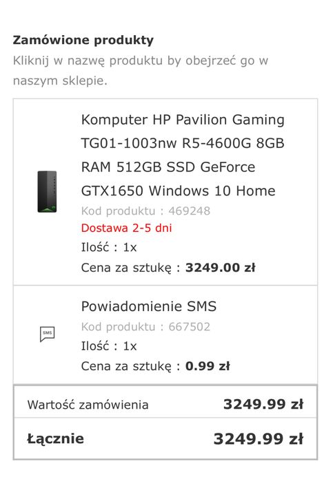 Komputer HP Pavilion Gaming