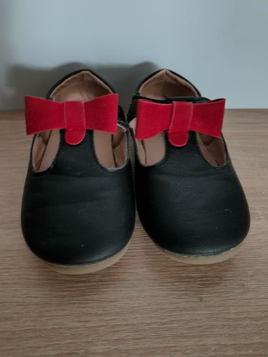 Buciki pantofelki balerinki czarne