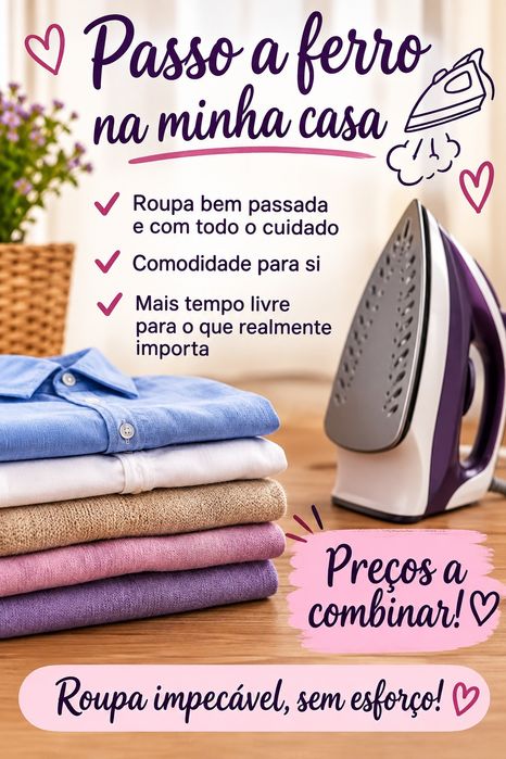 Cuido da sua roupa