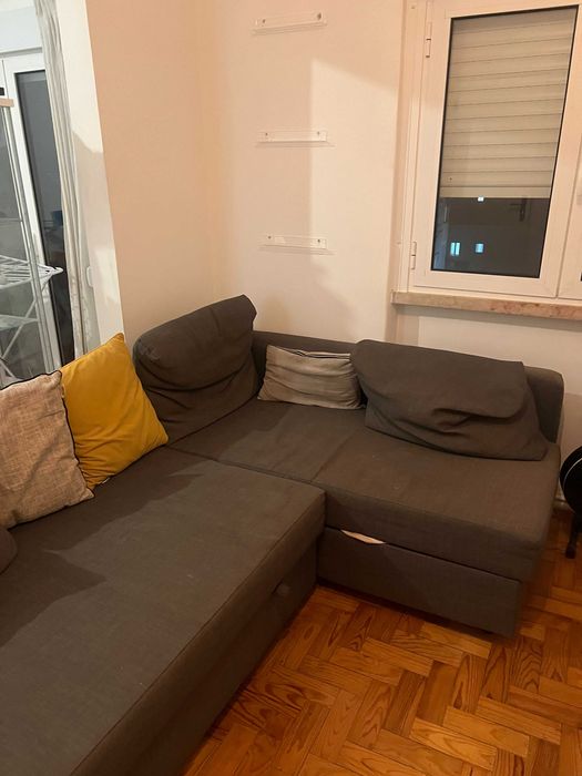 Sofá IKEA com chaise longue