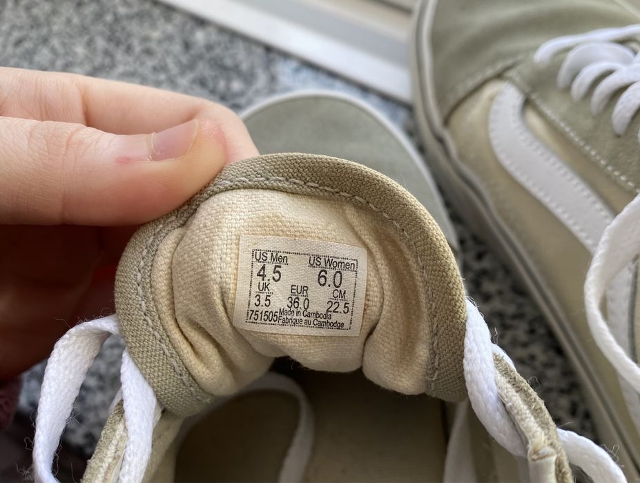 Vans old Skoll Verde Agua