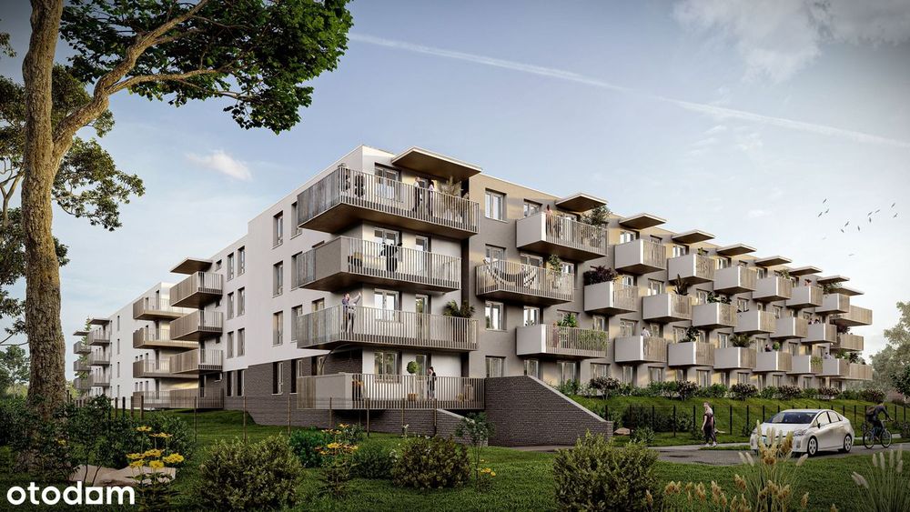 4-pokojowe mieszkanie 70m2 + balkon Bezpośrednio