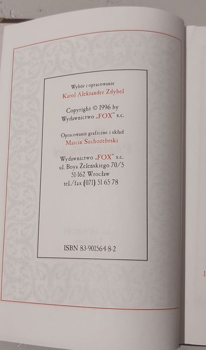 Xięga (Księga) Przepowiedni Karol Aleksander Zdybel
