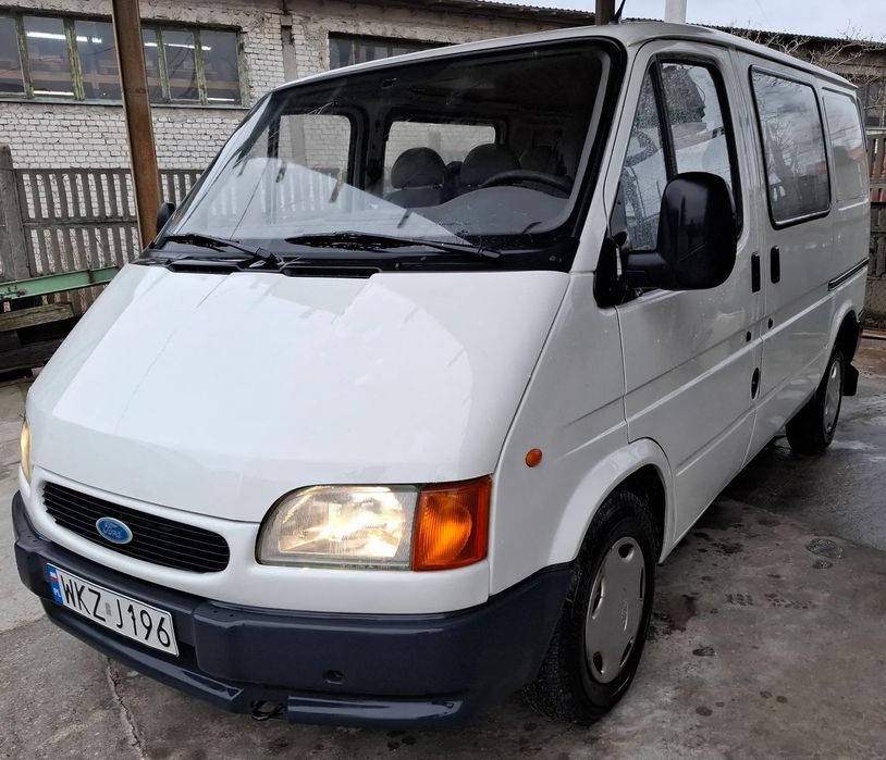 Ford TRANSIT  FORD TRANSIT 2.5 TD bus po pełnej odbudowie SUPER STAN, hak, FAK VAT