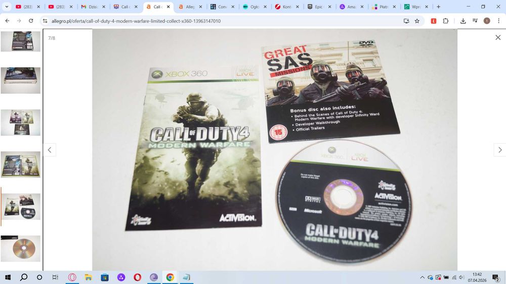 Call of Duty 4 Modern Warfare xbox 360