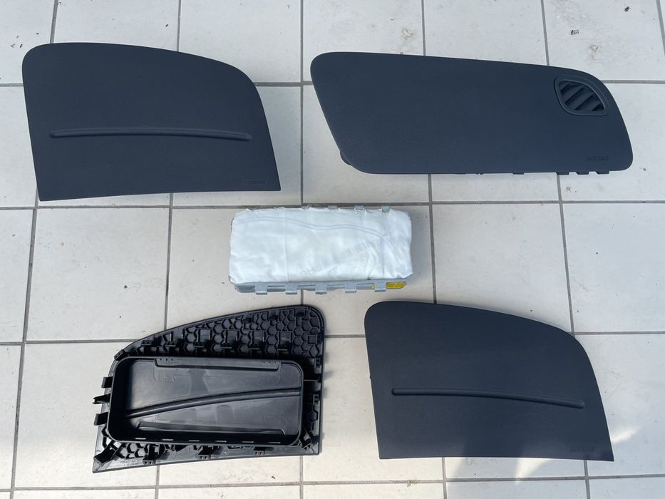 Заглушка подушка ремни Skoda Fabia Roomster крышка air bag руль Polo