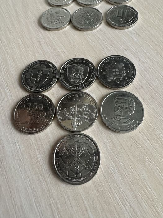 Монета ДШВ ЗСУ 3см