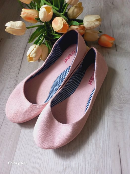Baleriny różowe 39rozmiar