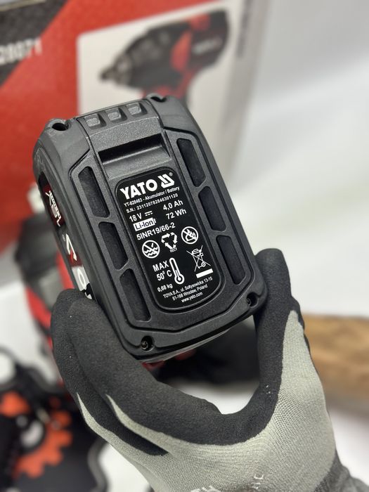 Ударний акумуляторний гайковерт 18В, YATO YT-828071