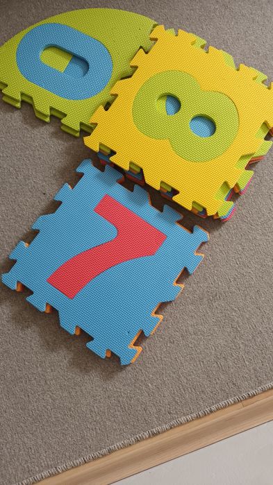 Puzzle piankowe na podłogę