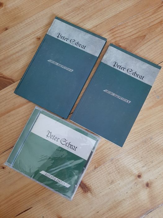 Książki Peter Schrat oraz płyta Peter Schrat