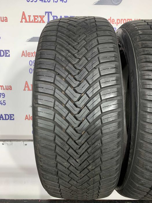2 шт. 205/50 R17 Continental AllSeasonContact шини вживані, протектор 7,5 мм