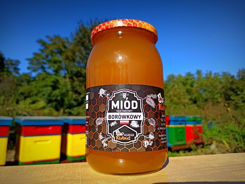Miód, pyłek, pierzga, propolis Pasieka Kubuś