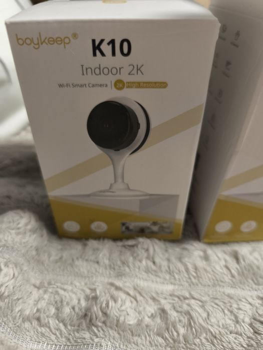 3 Câmaras de segurança interior BoyKeep 2K, Wi-Fi 2.4GHz, para bebés,
