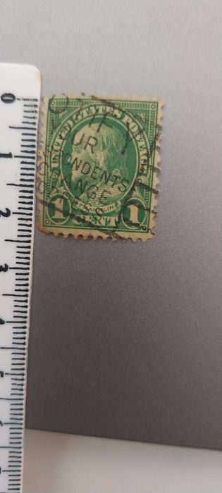 Selo muito raro Franklin