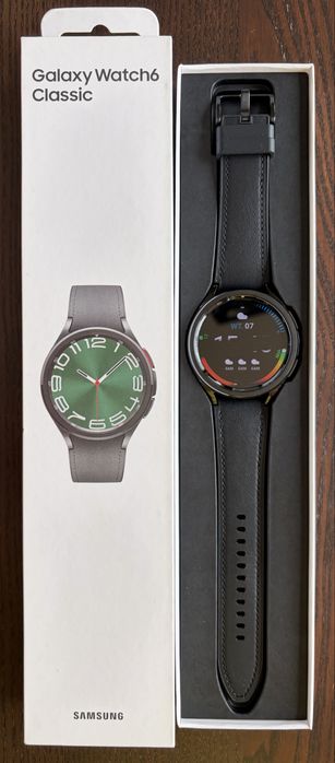 Samsung Galaxy Watch 6 Classic 47mm Black WiFi GPS