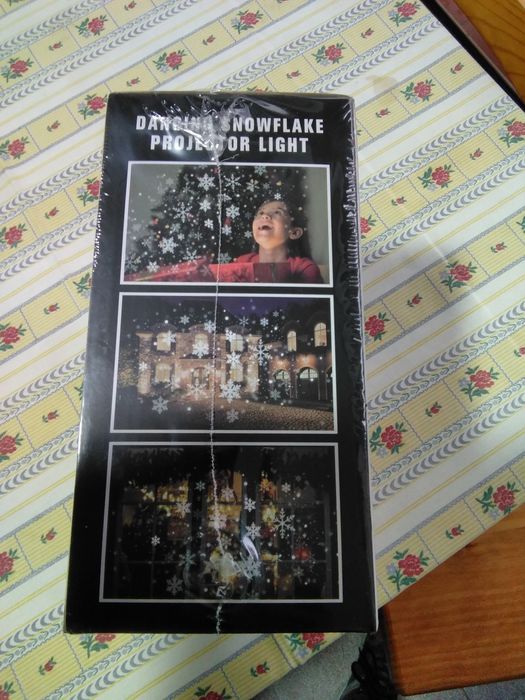 Projector de cristais de neve