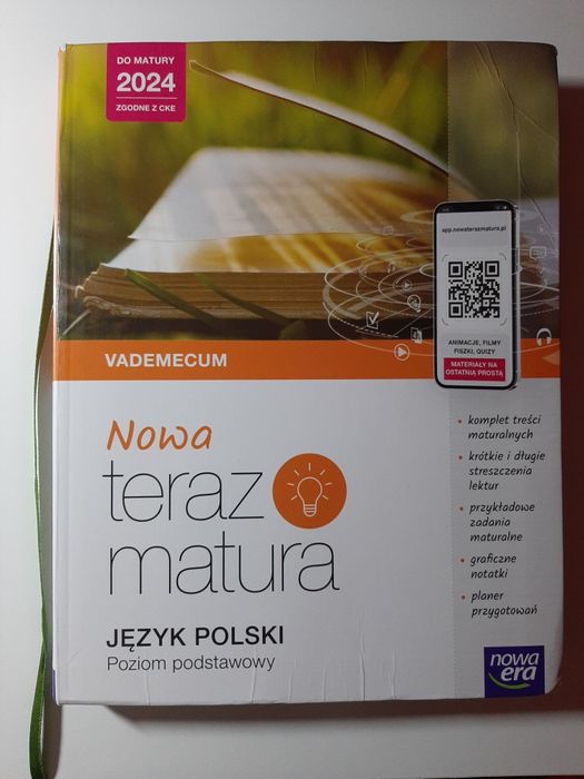 Vademecum Nowa teraz matura język polski Nowa Era