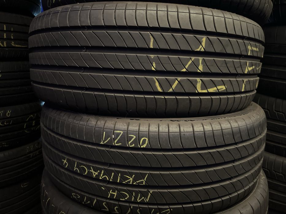 4x 215/55/18 letnie Michelin Primacy 4 idealny stan 2021 6,4mm