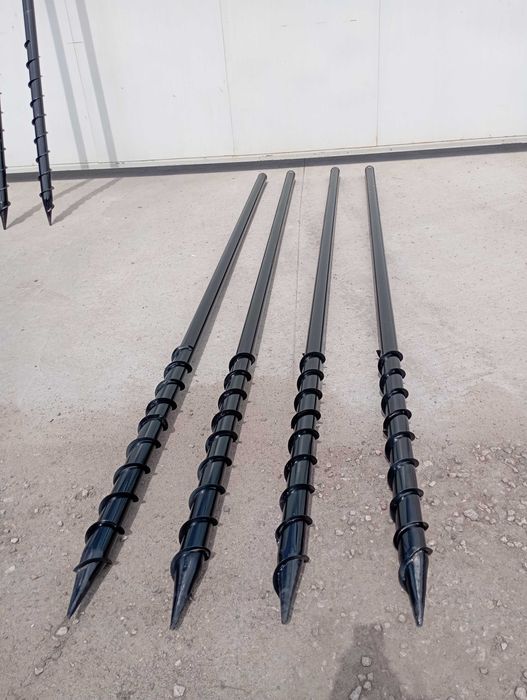 Паля однолопастна,свая многовитковая,геошуруп,гвинтові палі