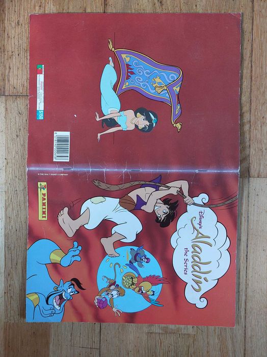 Caderneta de cromos "Aladdin" - Completa
