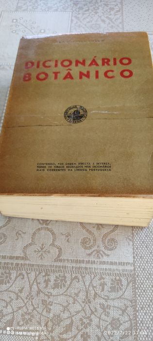 Dicionário botânico