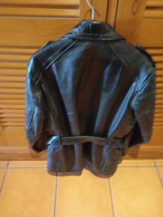 Vendo Blusão cabedal motard, vintage anos 70 ,