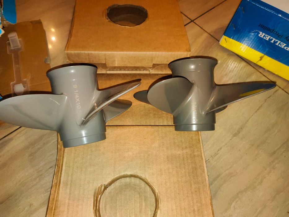 Śruba napędowa silnika 9 1/4 cala 4ry łopaty honda aluminiowa