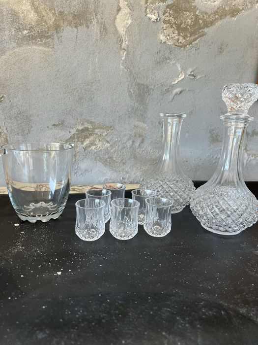 Conjuntos de copos de bar de cristal